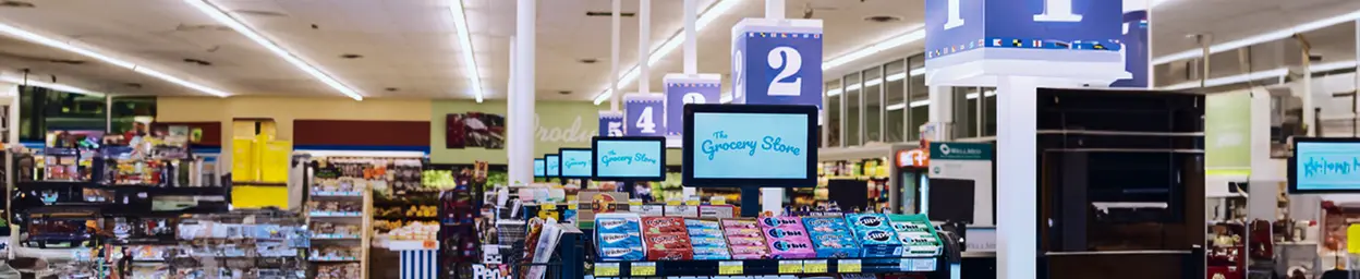 Digital signage monitoren en touchscreens