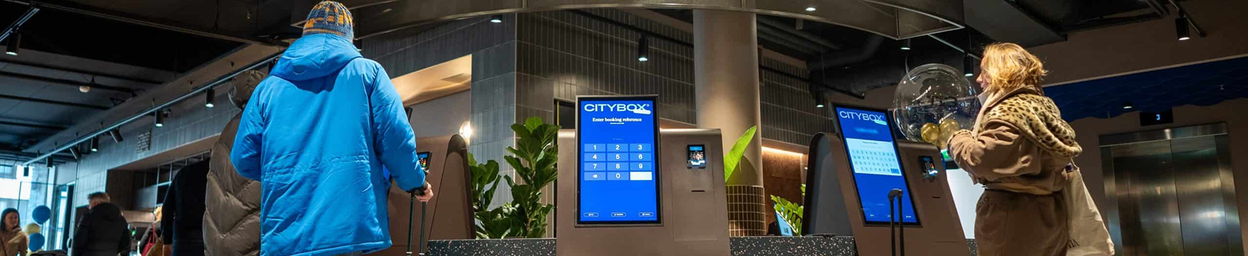 Monitoren en touchscreens voor kiosks en selfservice