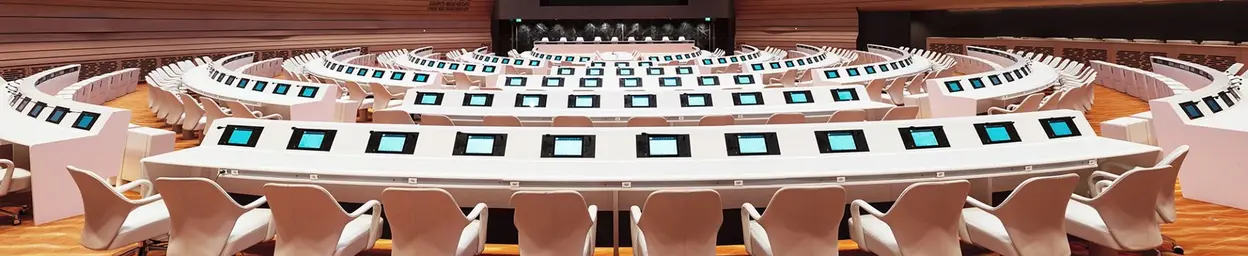 Displays voor meetingrooms en vergaderzalen