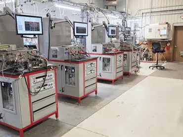 Beetronics industrial touchscreen HMI for hydrogen and fuel cell testing
