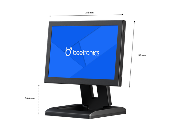 9 Inch Monitor Metaal