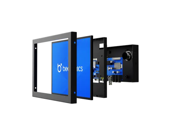 8 Inch Monitor Metaal (4:3)