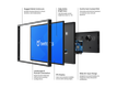 22 Inch Monitor Metaal