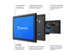 27 Inch Touchscreen Metaal