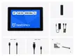 10 Inch Touchscreen Metaal (High-Brightness)