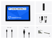 17 Inch Touchscreen Metaal (High-Brightness)