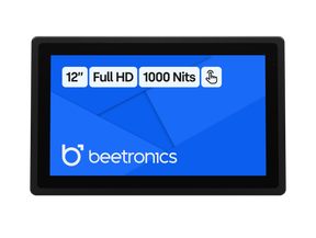 12 Inch Touchscreen Metaal (High-Brightness)