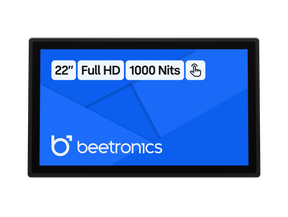 22 Inch Touchscreen Metaal (High-Brightness)