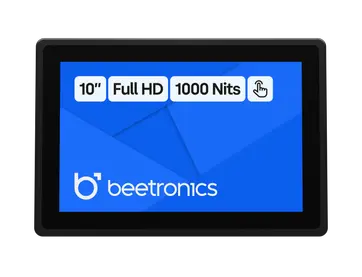 10 Inch Touchscreen Metaal (High-Brightness)
