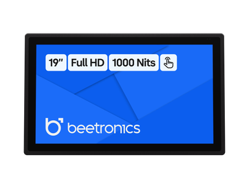 19 Inch Touchscreen Metaal (High-Brightness)