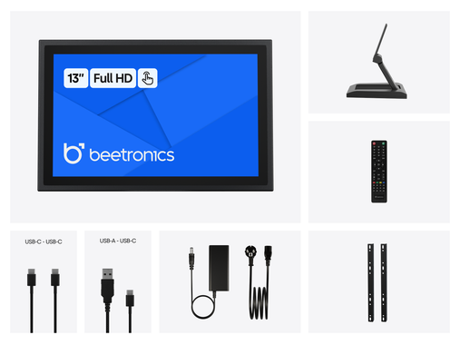 13 Inch Touchscreen Metaal