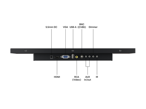 17 Inch Monitor Metaal (5:4)