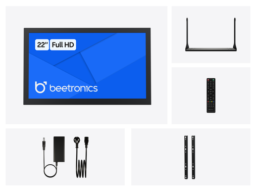 22 Inch Monitor Metaal