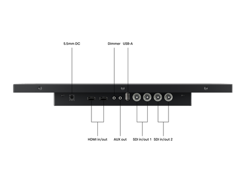 15 Inch Monitor Metaal SDI