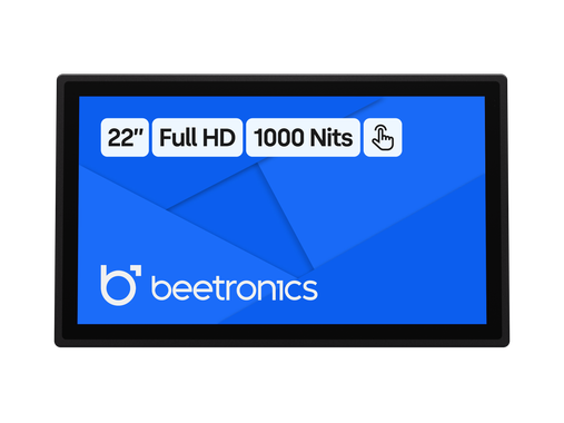 22 Inch Touchscreen Metaal (High-Brightness)