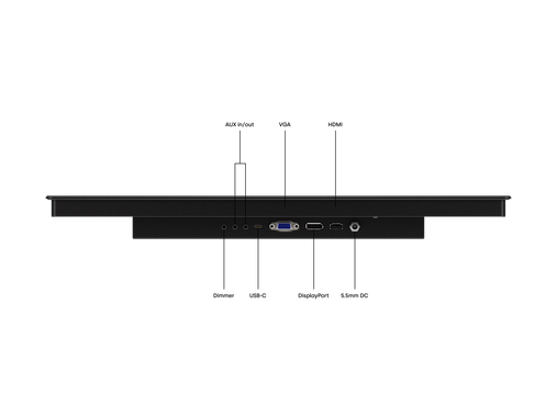17 Inch Touchscreen Metaal (High-Brightness)