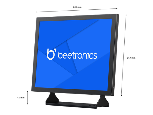 15 Inch Monitor Metaal (4:3)