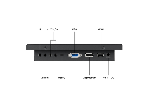 10 Inch Touchscreen Metaal