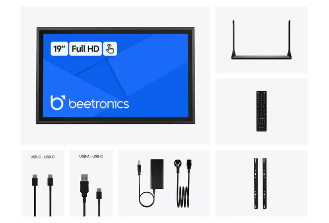 19 Inch Touchscreen Metaal