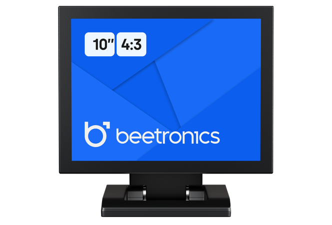 10 Inch Monitor Metaal (4:3)