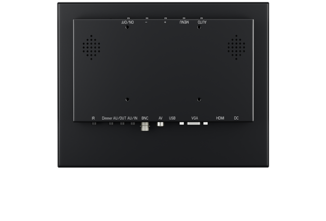 10 Inch Monitor Metaal (4:3)