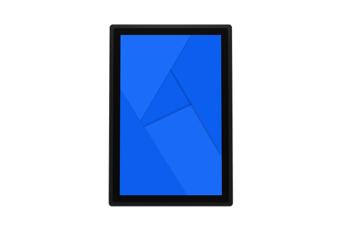 17 Inch Touchscreen Metaal (High-Brightness)