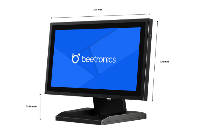 10 Inch Touchscreen Metaal
