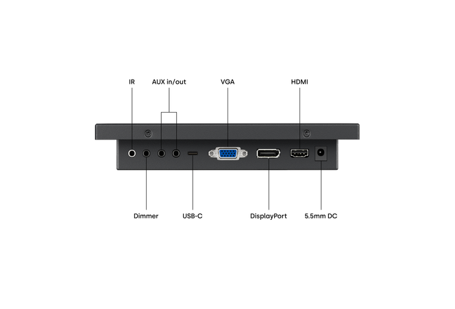 10 Inch Touchscreen Metaal
