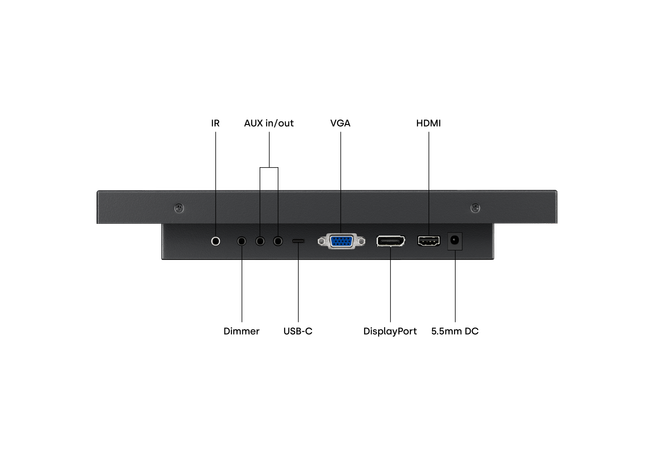 12 Inch Touchscreen Metaal