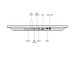 15 Inch Monitor (Wit)