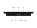 12 Inch Touchscreen Metaal (High-Brightness)